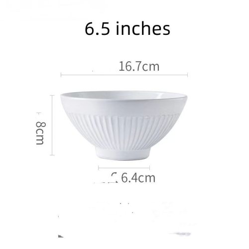 Vintage Ceramic Round Dessert Plate Rice Bowl
