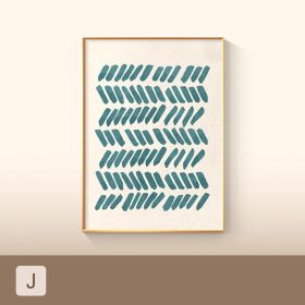 Minimalist Colorful Geometric Poster Printing Canvas Painting (Option: J-60x90cm)
