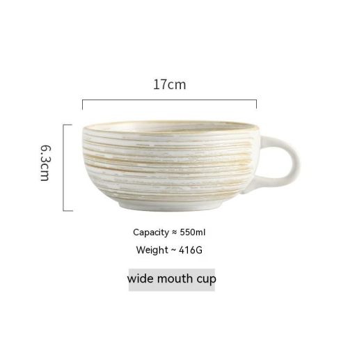 Painted Quaint Canteen Ceramic Rice Bowl