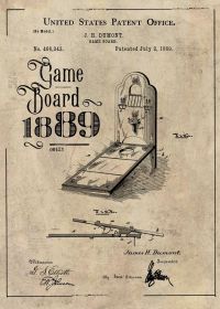 Vintage Industrial Mechanical Drawings Wall Decoration Canvas Poster (Option: 4 Style-30x40cm)
