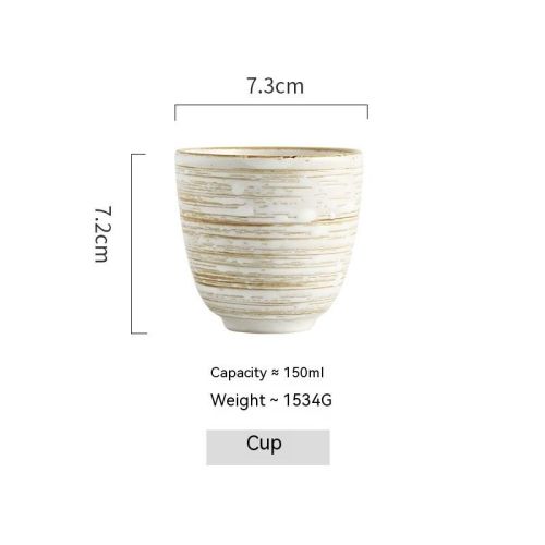 Painted Quaint Canteen Ceramic Rice Bowl