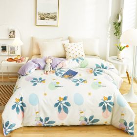 Cotton Duvet Cover One-piece Wholesale Pure Single Double Student Dormitory Bed Sheet Four-piece Set (Option: Dream Xiaowan-Double Quilt Cover 200X 230cm)
